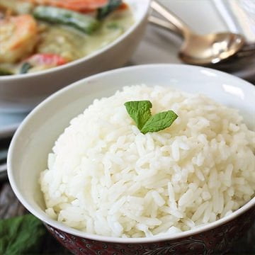 Jasmine rice made with the Instant Pot