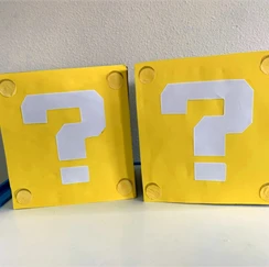 Decor for Mario themed party 