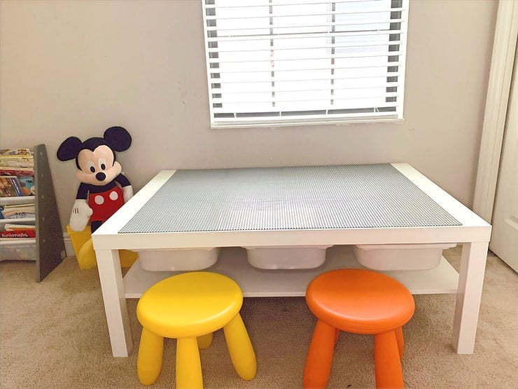 DIY Ikea Lego Table 