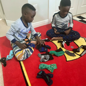 Teaching kids simple chores